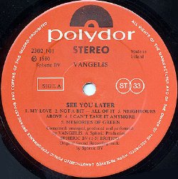 See You Later - Irish LP - A Side